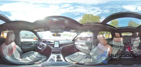 2020 Ford Explorer Platinum from USA, damaged, VIN 1FM5K8HC5LGA17820